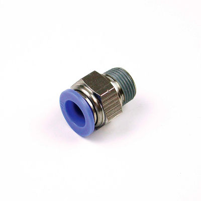 Primefit 1/2" Air Push to Connect 3/8" Male NPT Union Fitting