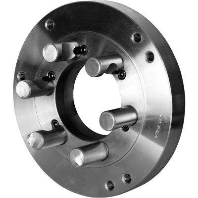 10" Mounting Plate for 3 & 6 Jaw Setrite Chucks - D-8 Spindle - Made In USA - 1005024