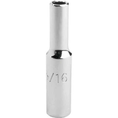 Proto J4716LT 1/4" Drive Deep Socket 1/2" - 12 Point, 2" Long