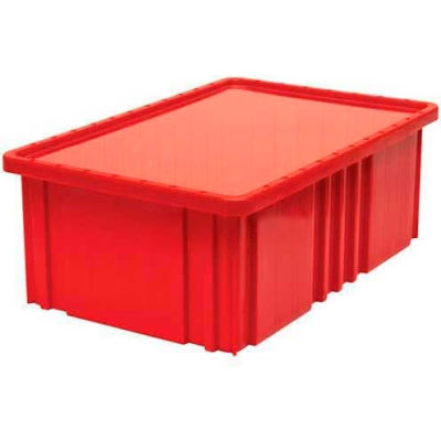 Clear Dust Cover Inlays For 16-1/2"Lx10-7/8"W Dividable Grid Containers - Pkg Qty 4
