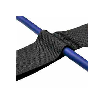 Rip-Tie, 1" x 11" EconoWrap W/ Slip-On Attachment, H-11-ESLT-BK, Black, 20 Pack