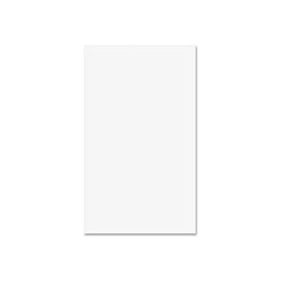 Tops® Gummed Memo Pad, 3" x 5", White, Unruled, 100 Sheets/Pad, 12 Pad/Pack