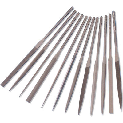 Grobet 5 Piece Diamond Needle File Set 5.5" 120/140 Grit