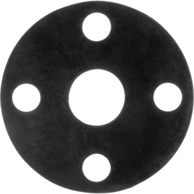 Full Face Viton Flange Gasket for 2" Pipe-1/8"T - Class 300