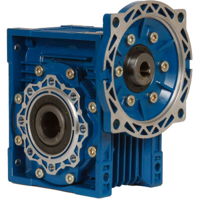 Worldwide Electric CALM50-80/1-56C Aluminum Worm Gear Reducer, 50mm, 80:1, 56C NEMA Frame