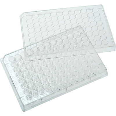 CELLTREAT® 96 Well Tissue Culture Plate with Lid, Individual, Sterile