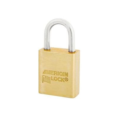 Padlock, 1/4" Shackle, Not Hardened - Each