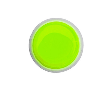 Lightsticks Puck Shape, Waterproof, Adhesive Back, 3.0", Green, 4 Hours - 10/PK