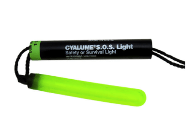 Lightsticks, Waterproof, 5.25", Green, 8 Hours, 30" Lanyard - 50/PK