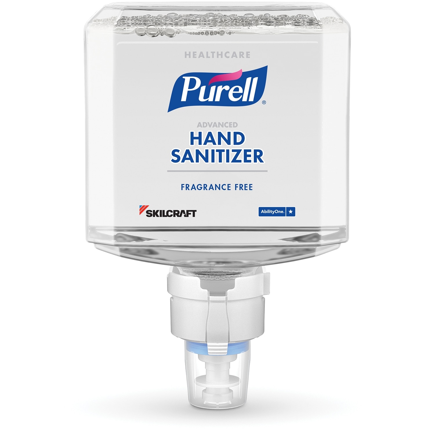 Refill, Purell-Skilcraft, Healthcare Advanced Hand Sanitizer, Gentle & Free Foam, Es8 System - 2/PK