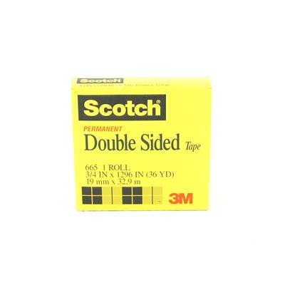 3M - Tape Double Sided 3/4" - Each