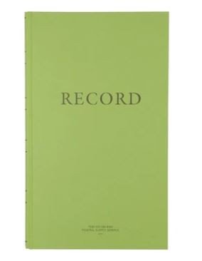 Accounting Book 8 1/2 x 14 288 Pages No Index - Each