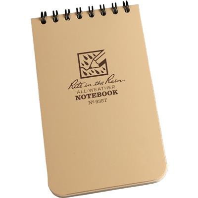 Rite N Rain - Notebook 3 x 5 Tan - Each
