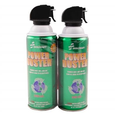 Canned Air Duster 10Oz Twin Pk - 2/PK
