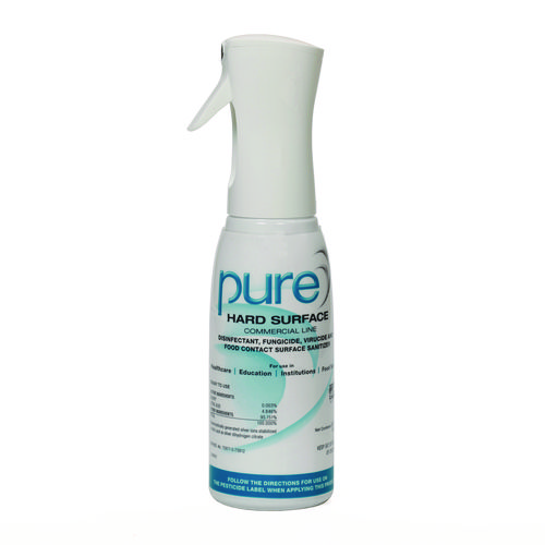 PURE Pre-Labeled Empty Spray Bottle, 20 oz, White