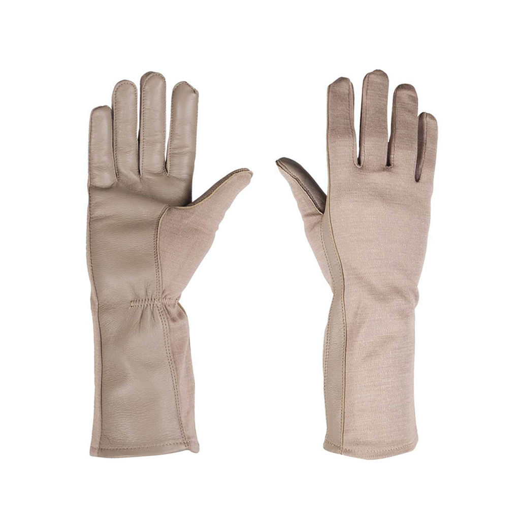 Gloves, Summer Flyer, Flame Resistant, Desert Tan, Size 6 - Pair