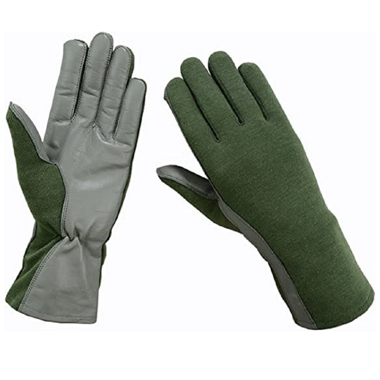 Gloves, Summer Flyer, Flame Resistant, Sage Green, Size 12 - Pair