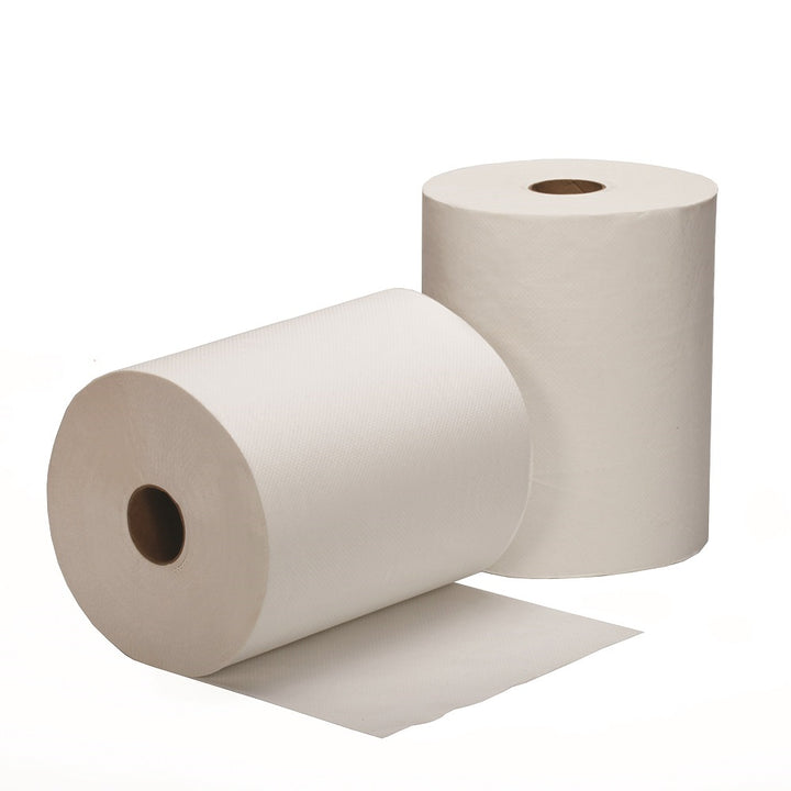 Ability One Hardwound Roll Paper Towel, White, 10' x 800 - 6/CS