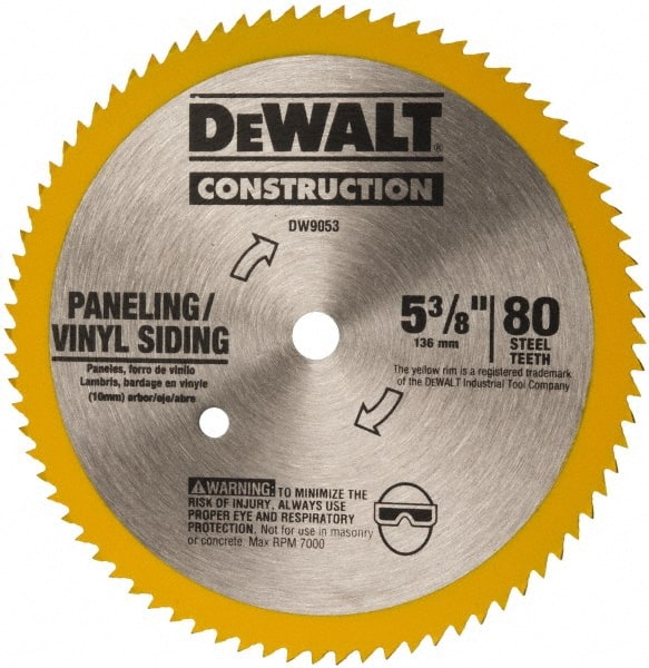 5-3/8 80T Saw Blade, 3/Pack