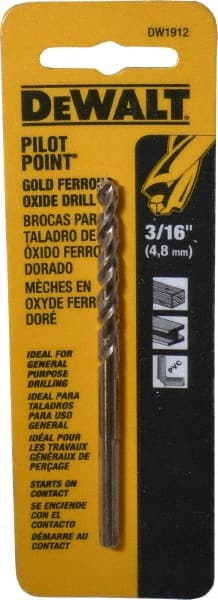 3/16"Split PT Drill Bit, 5/Pack