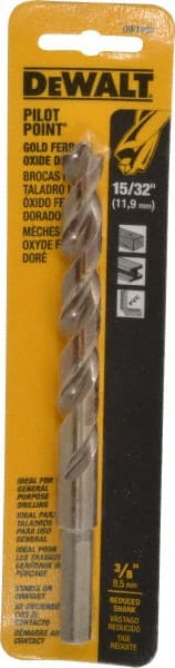 15/32" PILOT POINT drill bit