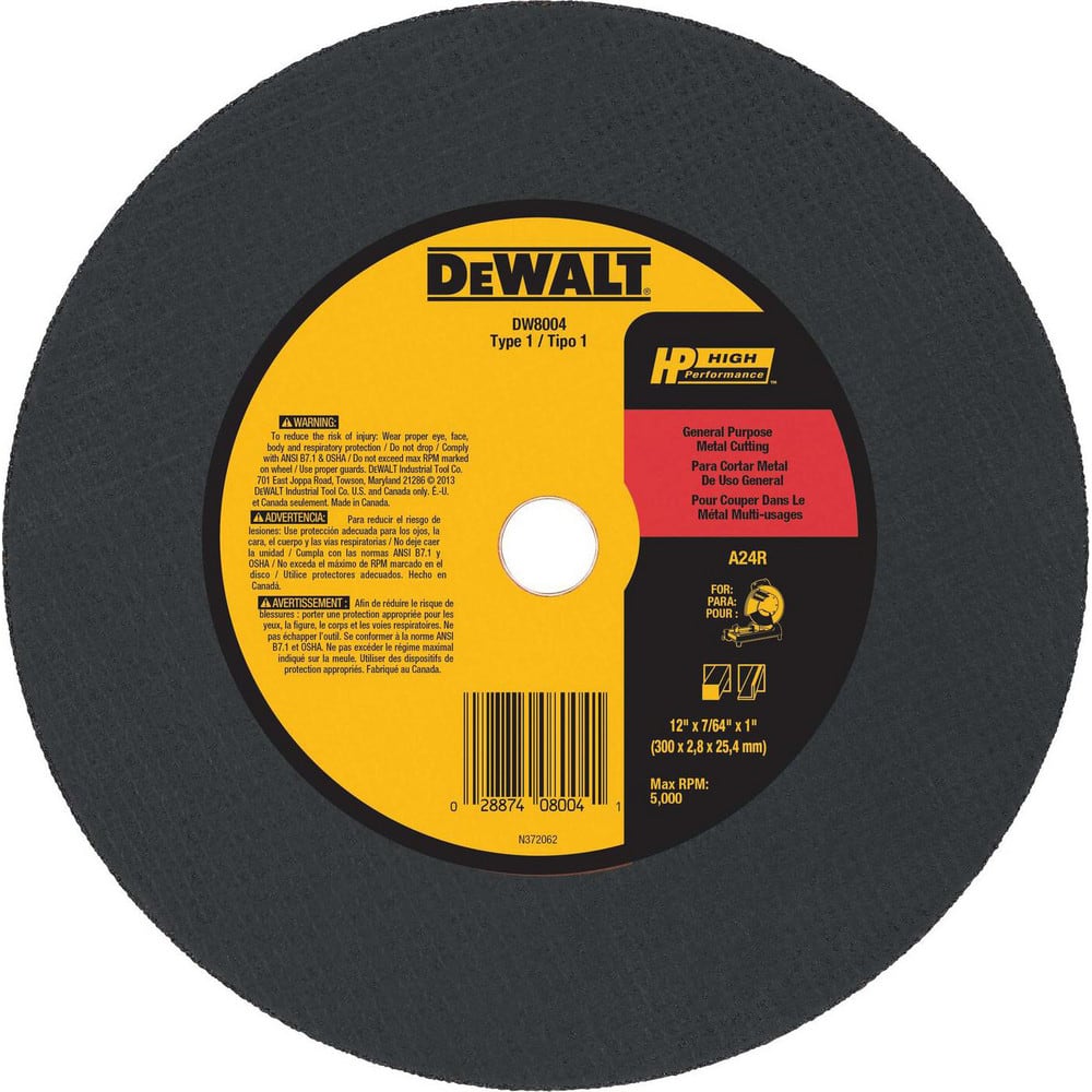 12x7/64x1 GP Cut Wheel, 10/Pack