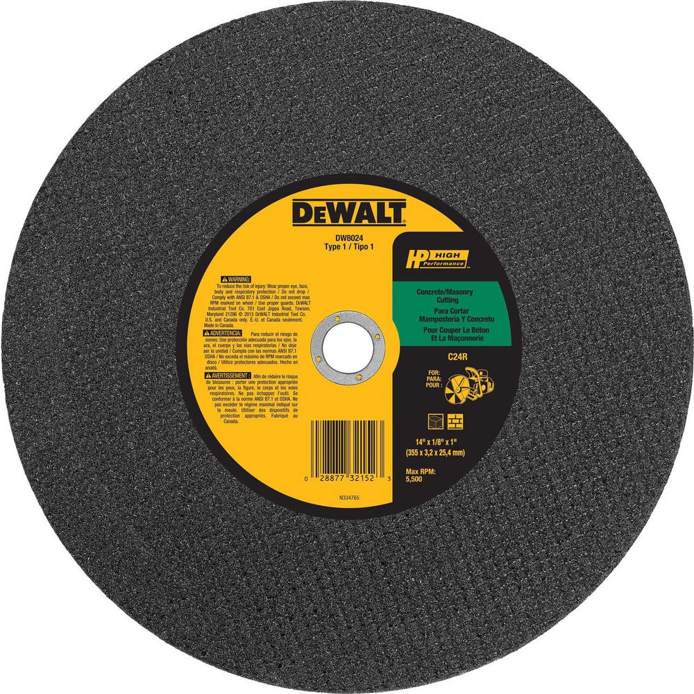 14x1/8x1 Conc Cut Wheel, 10/Pack
