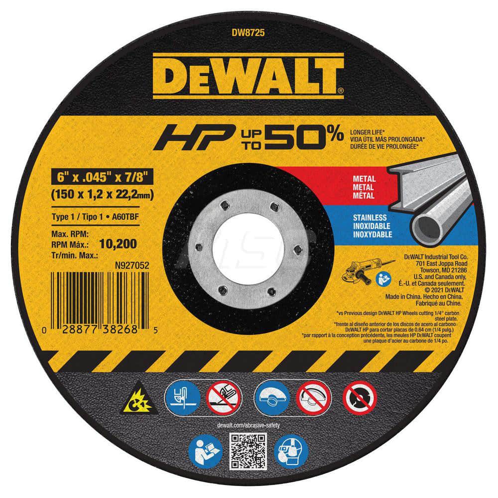 6x.040x7/8 MTL Wheel, 25/Pack