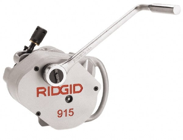 915 Manual Roll Groover with 2"-6" Schedule 10 Roll Set - Lightweight & Portable Design