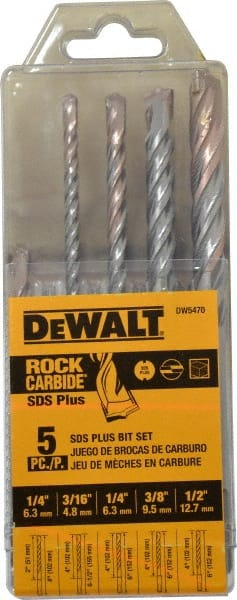 5PC Rock Carb Bit Set