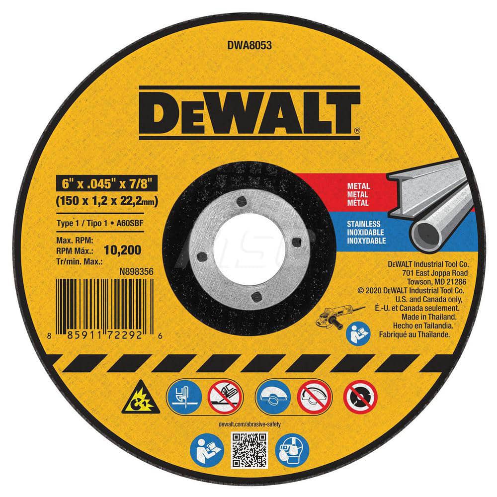 6x.045x7/8 Cut Wheel, 25/Pack