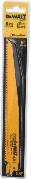 9" 6TPI Saw Blade, 5/Pack