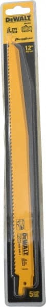12" 6TPI Recip Blade, 5/Pack