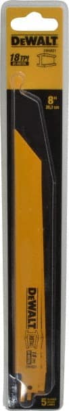 8"18TPI Recip Blade, 5/Pack
