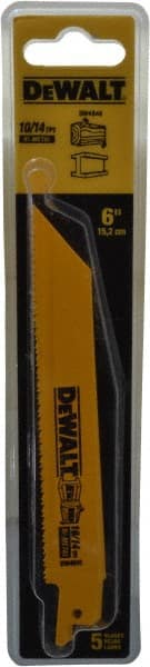 6" Recip Saw Blade, 5/Pack