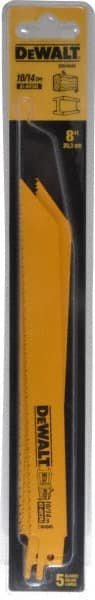 8"10TPI Recip Blade, 5/Pack