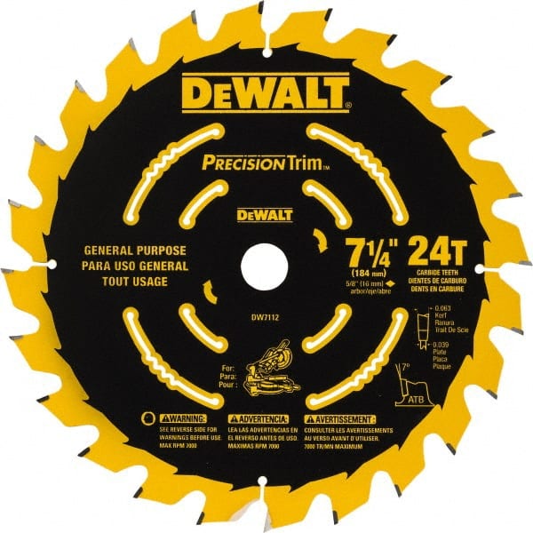 7 1/4" Miter Saw Blade