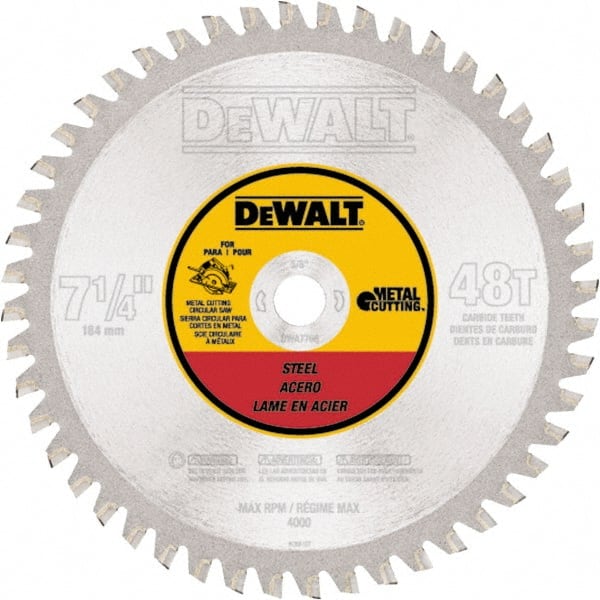 7-1/4 in. 48T Ferrous Metal Cutting Saw Blade, 5/Pack