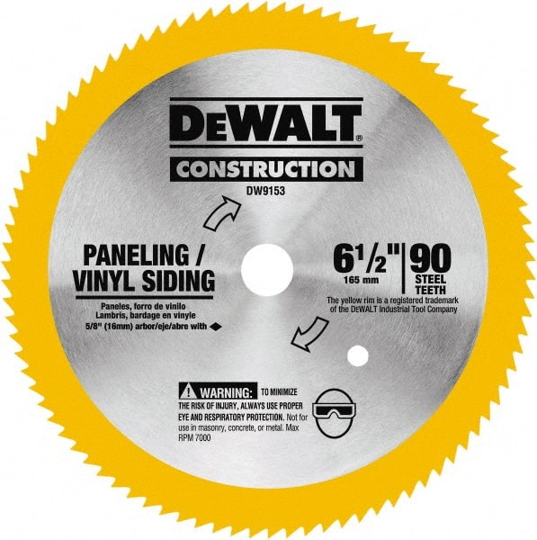 6-1/2" 90T PlyWD Blade, 5/Pack