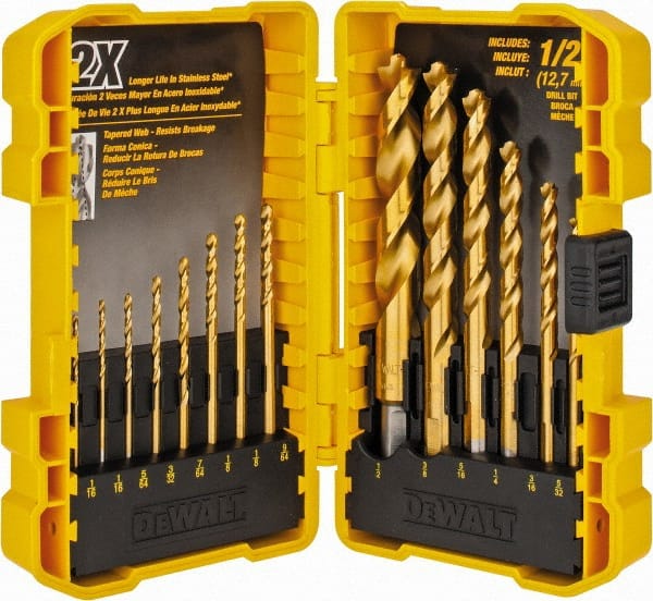 14PC Titan Dril Bit Set