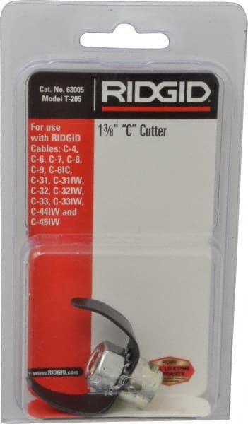 C Cutter 1-3/8" for C31, C32, C33, C31IW, C32IW, C33IW, C44IW & C45IW - Fits 3/8" & 1/2" IW Cables