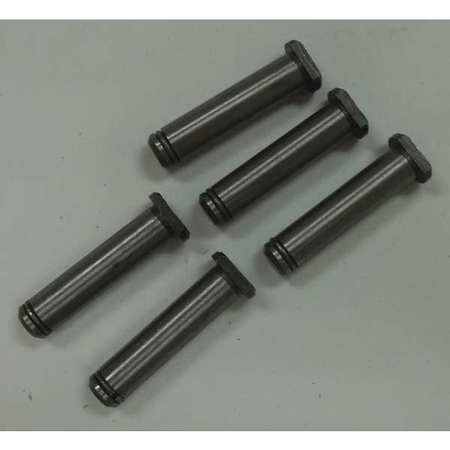 Pin and Clip Set, 5 Steel Roll and Wheel Pins for 42-A & 44-S Pipe Cutters, 3/4" Length