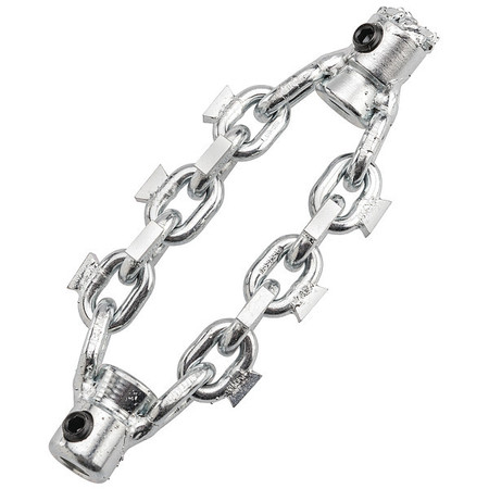K9-102 Drain Cleaning Attachment - 2" Chain Knocker for Hard Pipes & Blockages