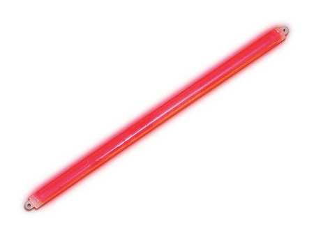 Chemlight Lightstick, 12-Hour, 15", Red - 5/BX