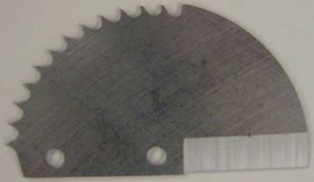 Replacement Cutter Blade for PVC - 6 13/16" Steel Blade, Compatible with 138/91125