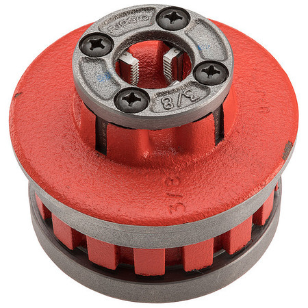12R Manual Hand Threader Die Head for 3/8" NPT Pipes - Compatible with Threaders