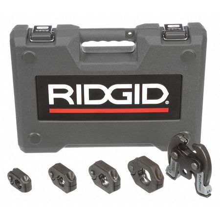 Compact Press Ring Kit for 1/2" to 1-1/4" Copper & Stainless Steel Pipes with Actuator & Case