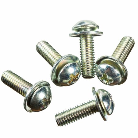 Secure Fastening Screws with Washers - Pack of 5 for Easy Installation