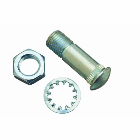 6" Steel Hinge Bolt Washer & Nut Set for Bench Yoke Vise, Includes Nut & Washer