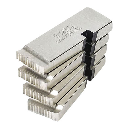 Hex NPT Pipe Thread Die, 2"-11-1/2, High Speed Steel, Right Hand, Solid, 4" Width, 11.5 TPI